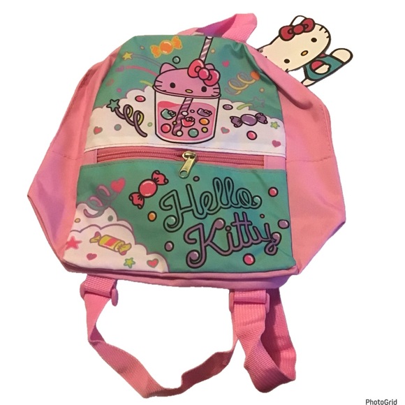 Hello kitty pink mini backpack NWT main image 6